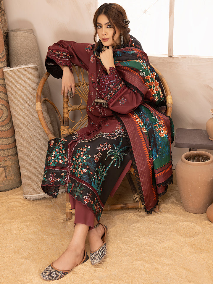 1901 - B | 3 PC KARANDI UNSTITCH
