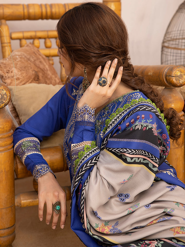 1905 - B | 3 PC KARANDI UNSTITCH