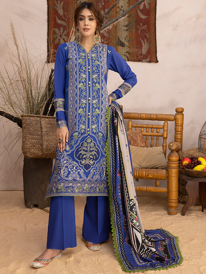 1905 - B | 3 PC KARANDI UNSTITCH