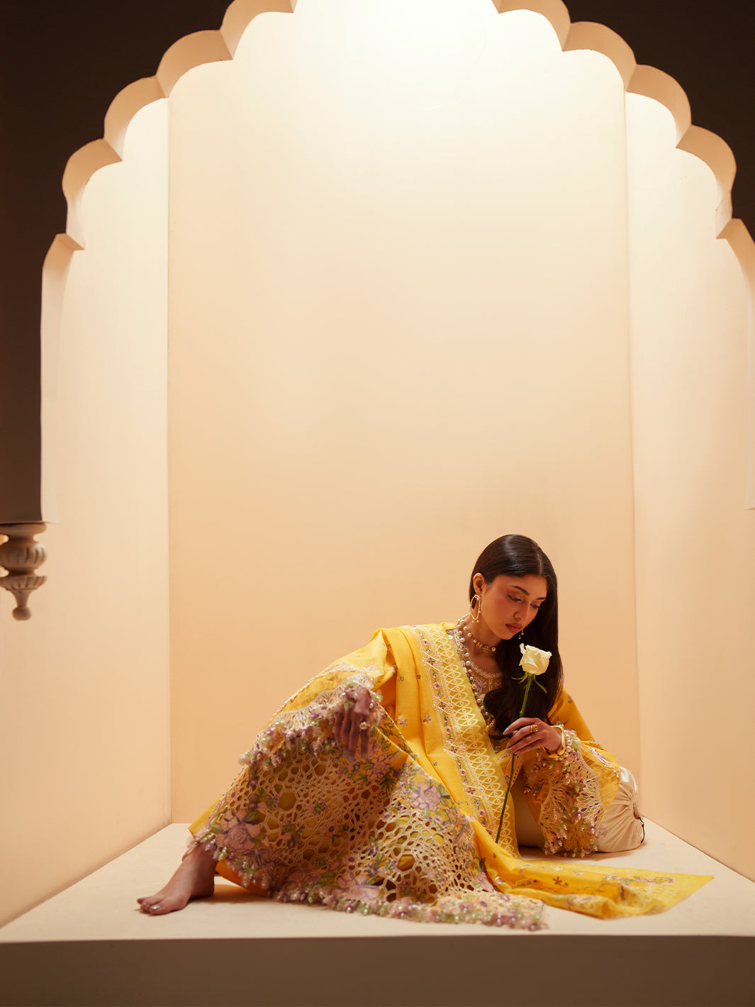 D-111-A | 3 PC Luxury Lawn