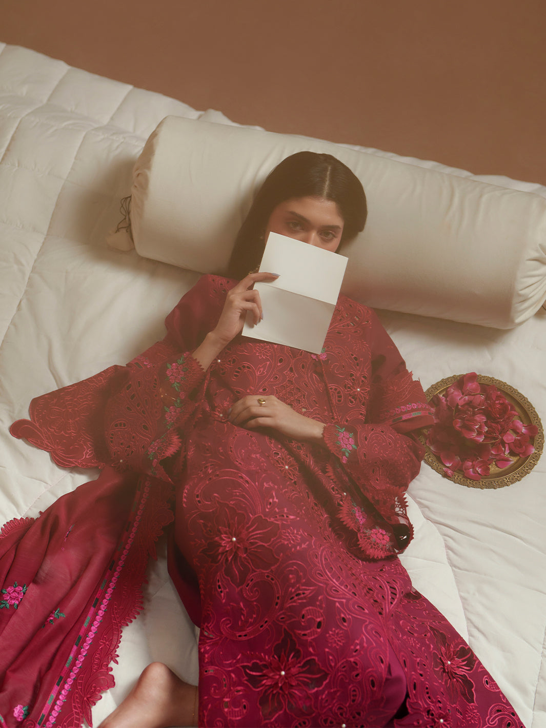 D-113-B | 3 PC Luxury Lawn