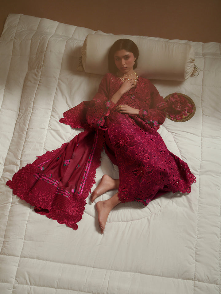 D-113-B | 3 PC Luxury Lawn