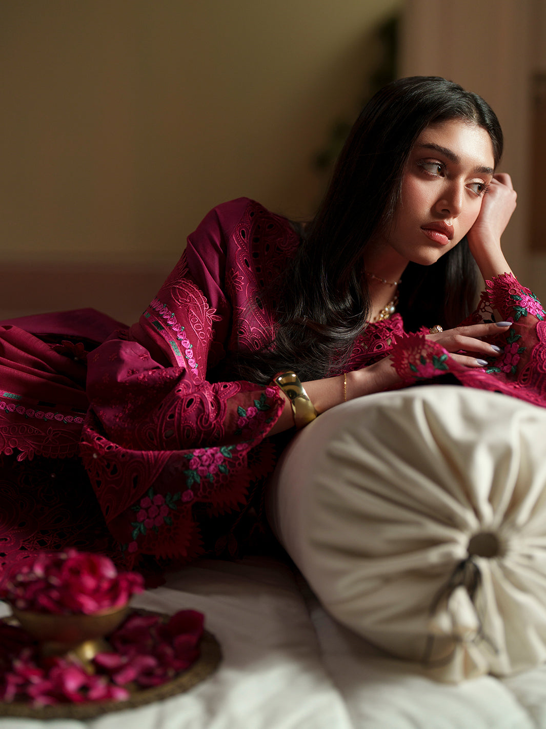 D-113-B | 3 PC Luxury Lawn