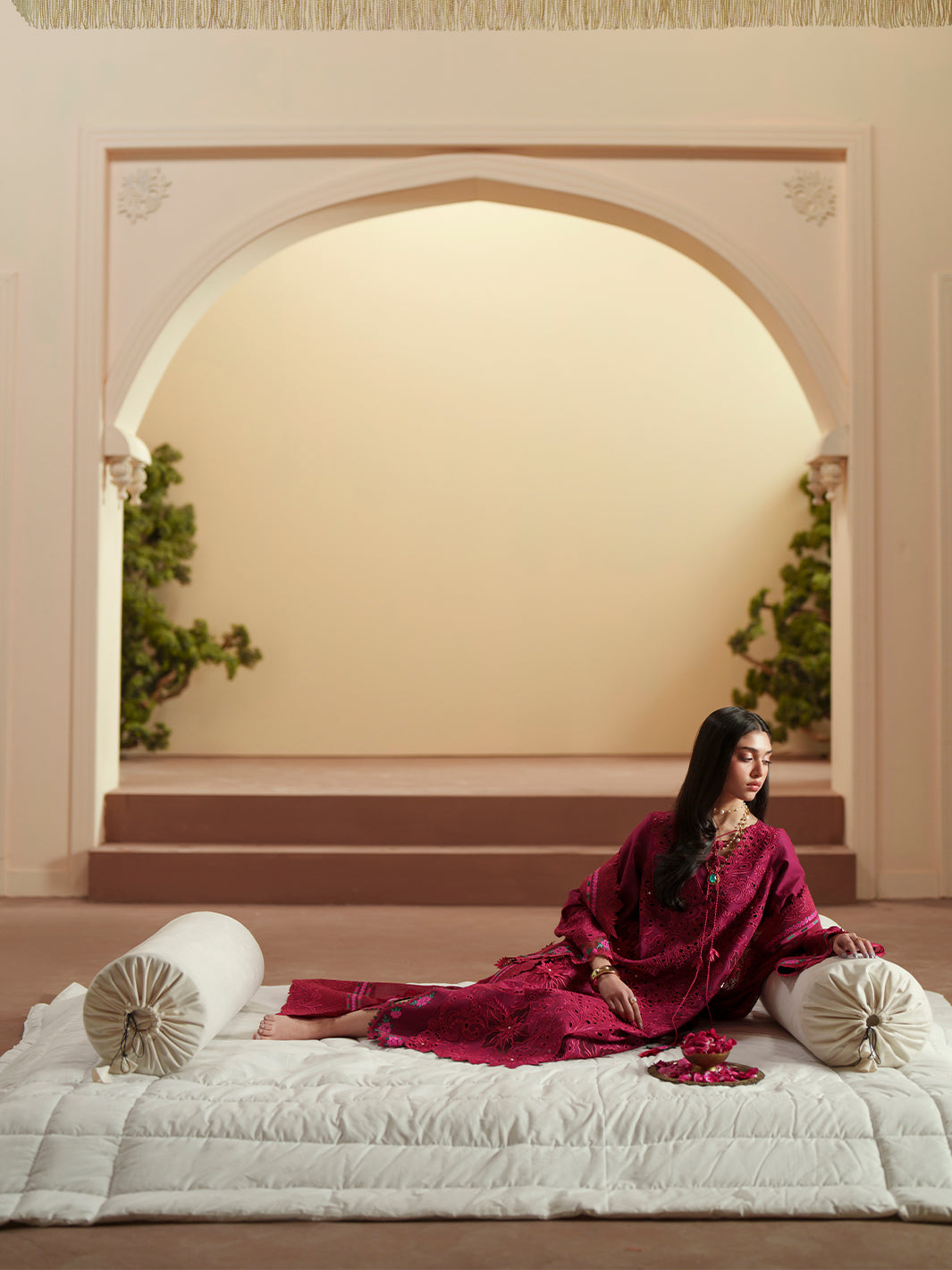 D-113-B | 3 PC Luxury Lawn