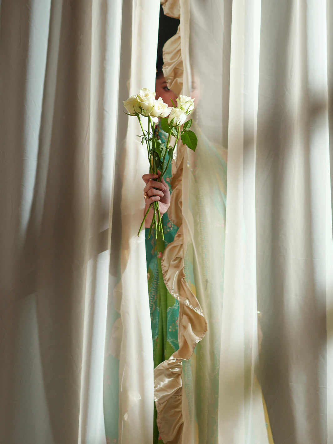 D-114-A | 3 PC Luxury Lawn