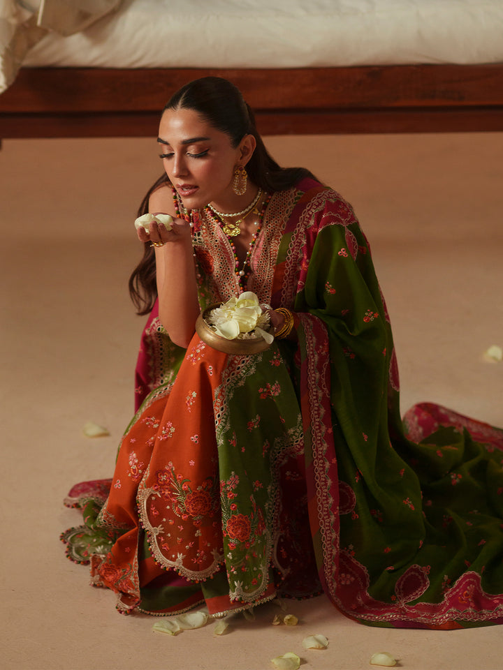 D-114-B | 3 PC Luxury Lawn