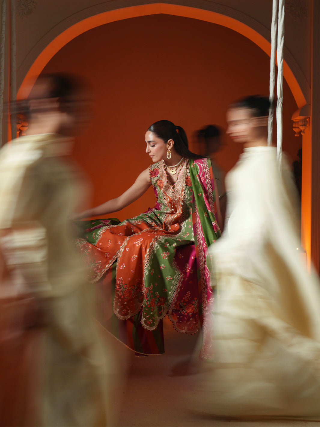 D-114-B | 3 PC Luxury Lawn