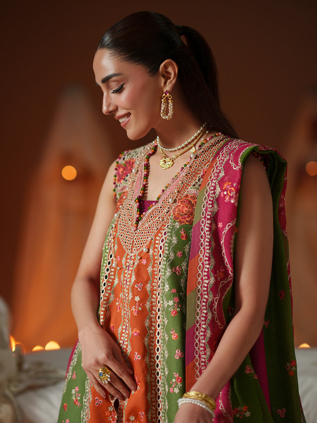 D-114-B | 3 PC Luxury Lawn