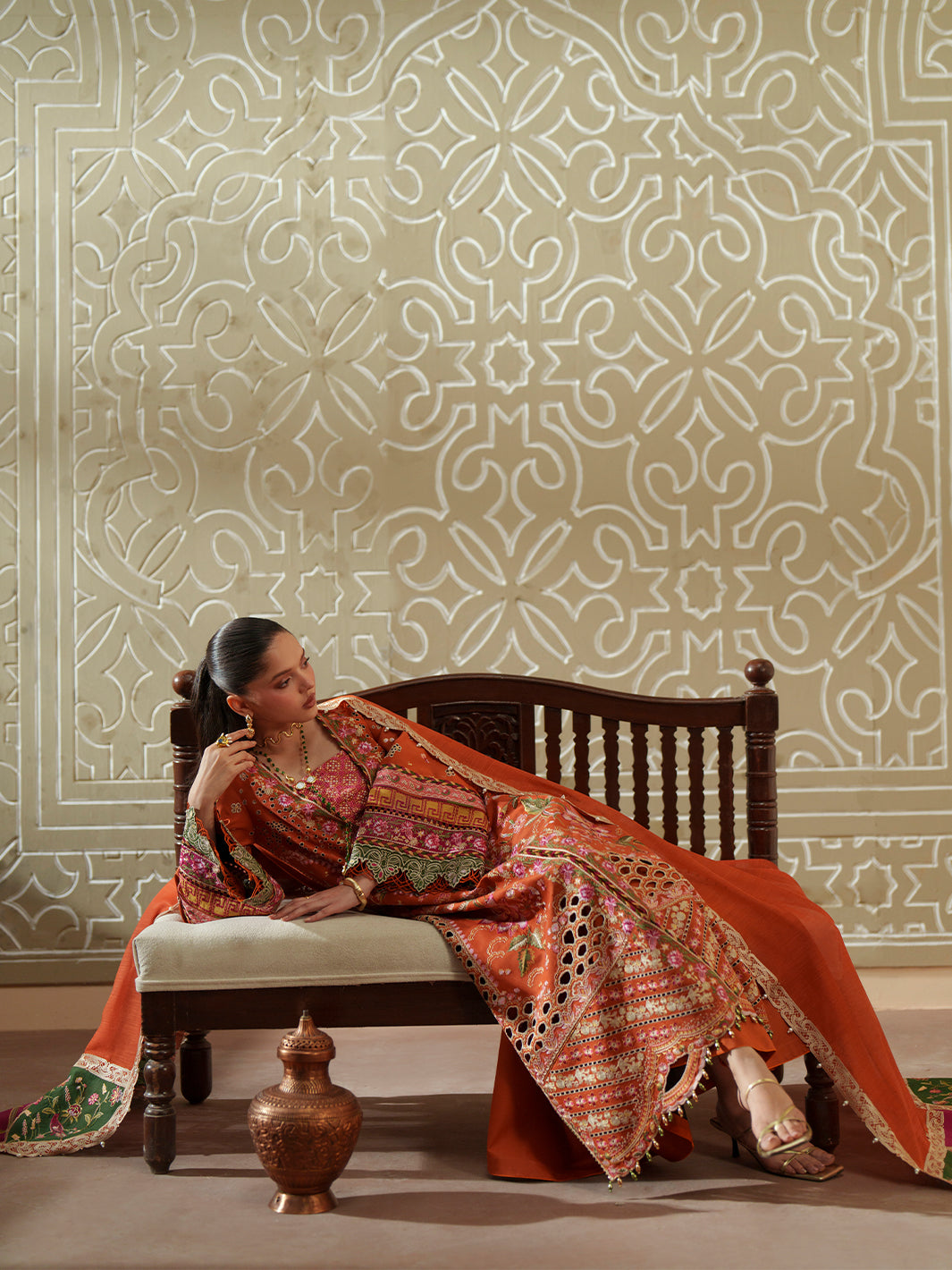 D-116-A | 3 PC Luxury Lawn