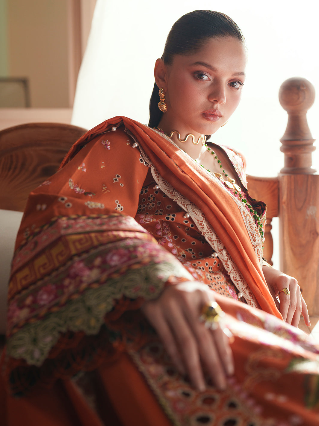 D-116-A | 3 PC Luxury Lawn