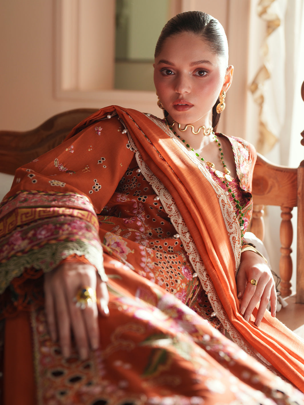 D-116-A | 3 PC Luxury Lawn