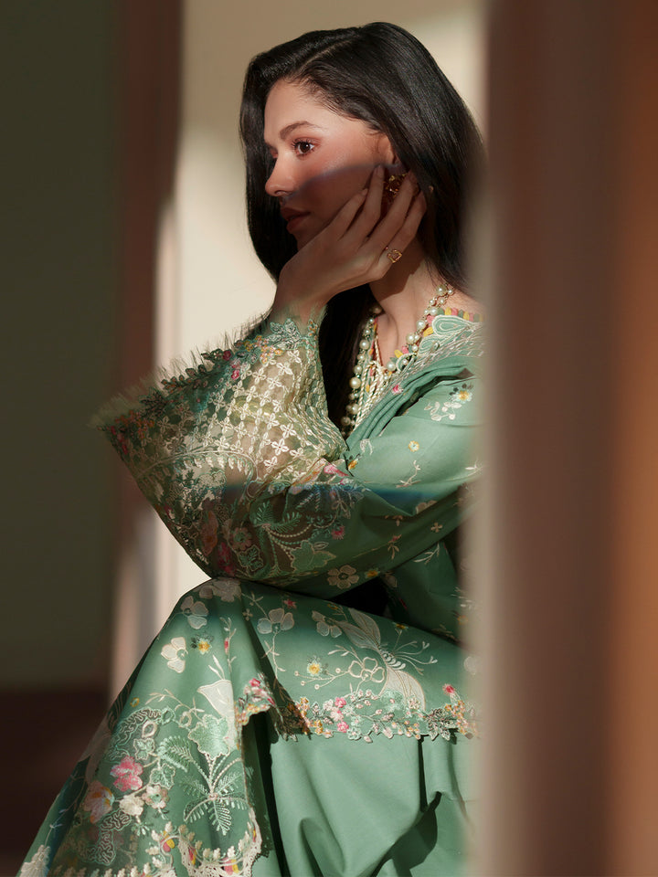 D-117-A | 3 PC Luxury Lawn