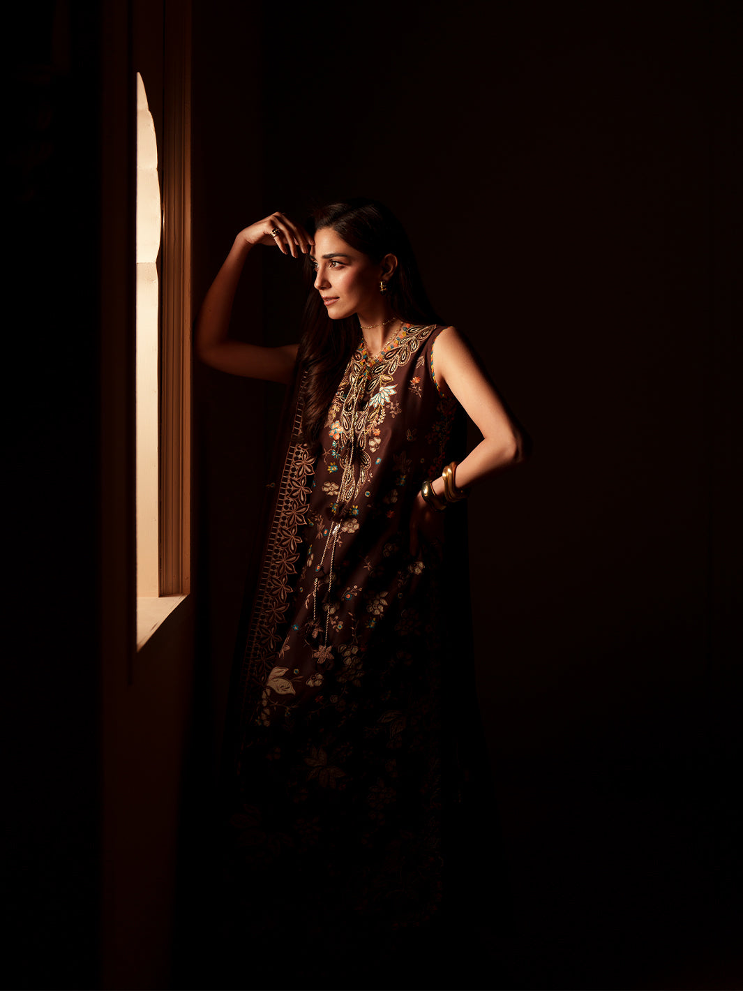 D-117-B | 3 PC Luxury Lawn