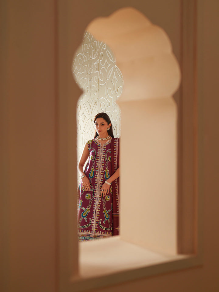 D-118-A | 3 PC Luxury Lawn