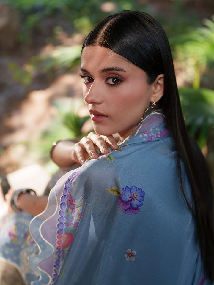 172-A | 3 PC Lawn Stitched