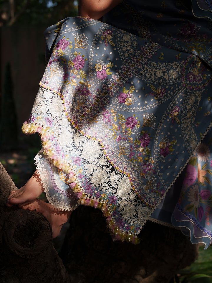 172-A | 3 PC Lawn Stitched