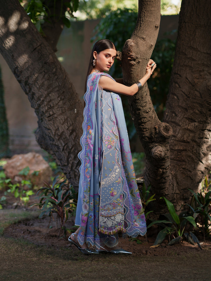 172-A | 3 PC Lawn Stitched