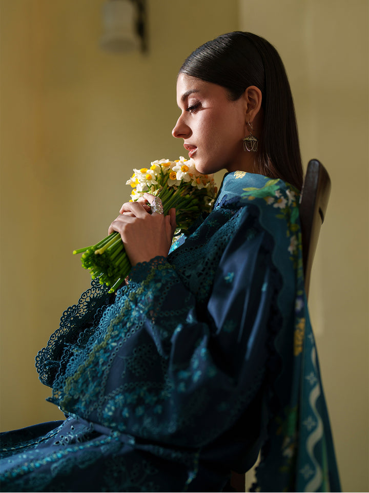 173-A | 3 PC Lawn Stitched