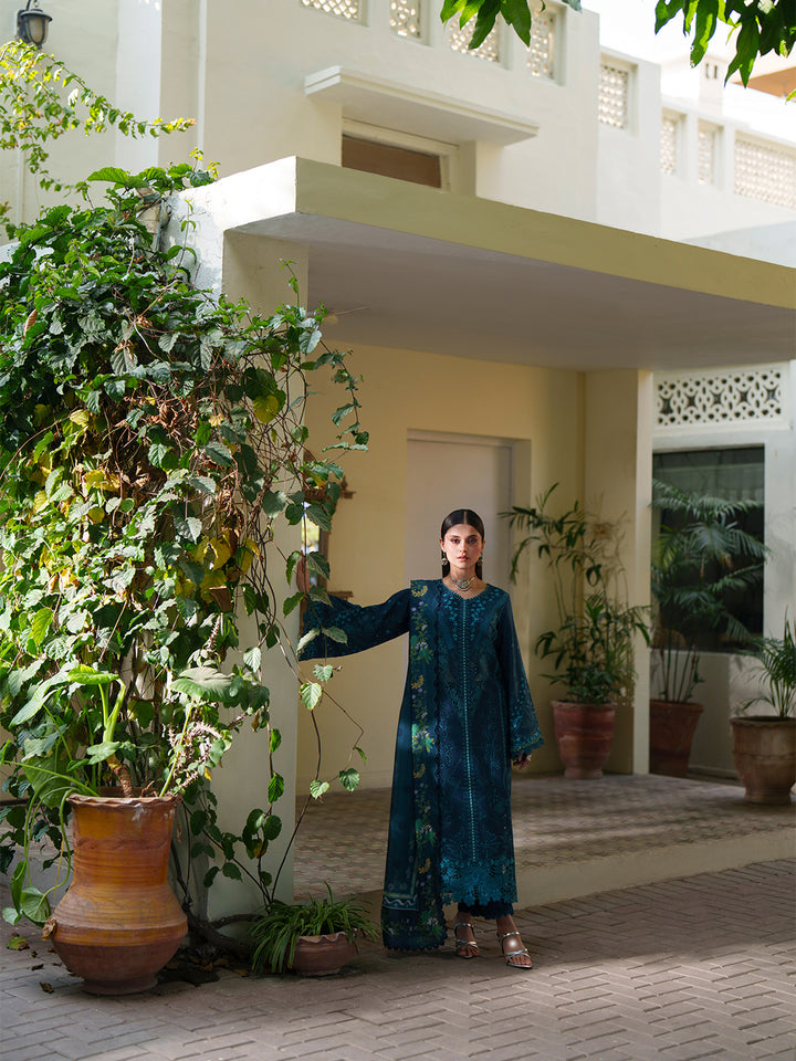 173-A | 3 PC Lawn Stitched