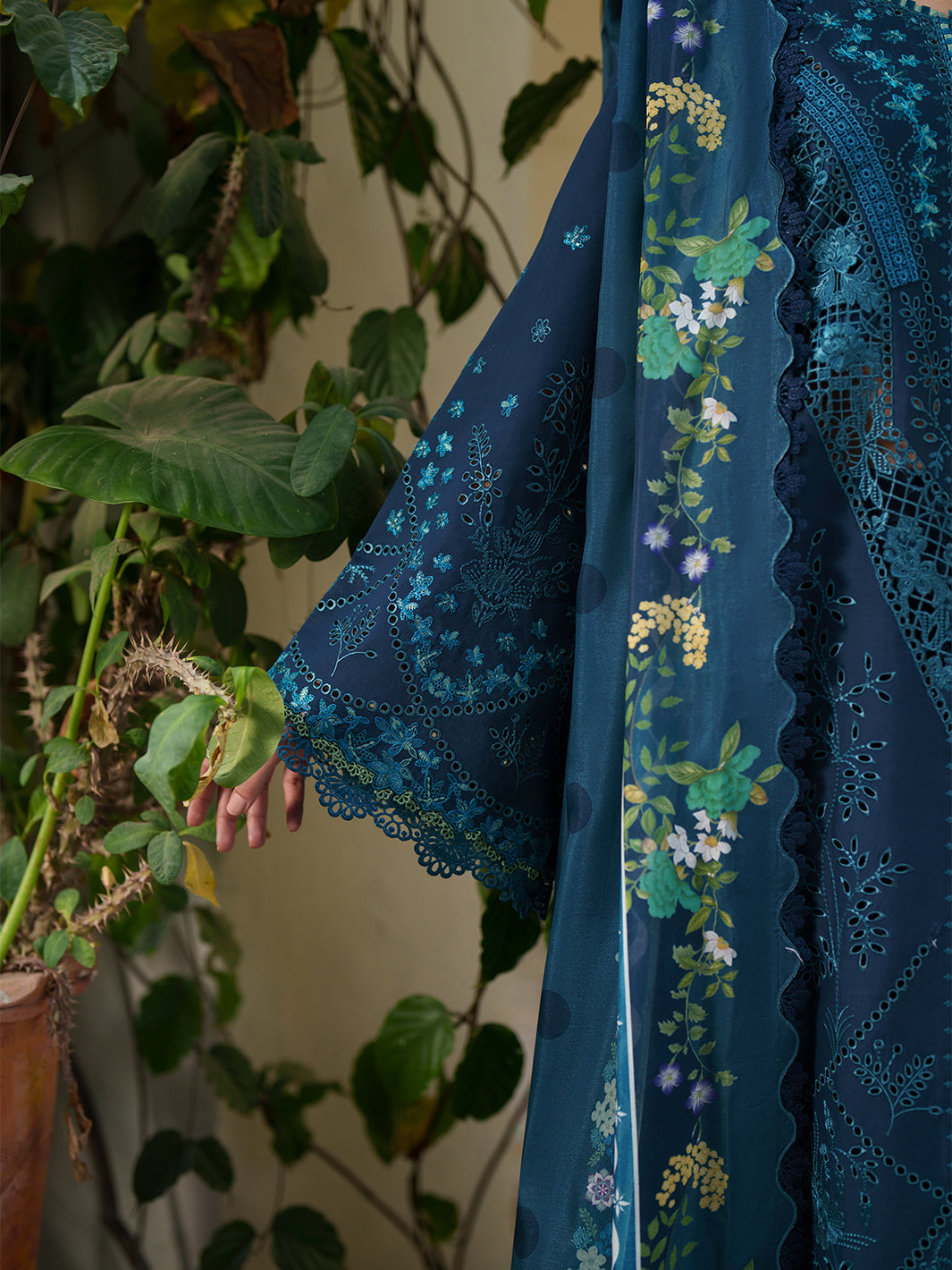 173-A | 3 PC Lawn Stitched