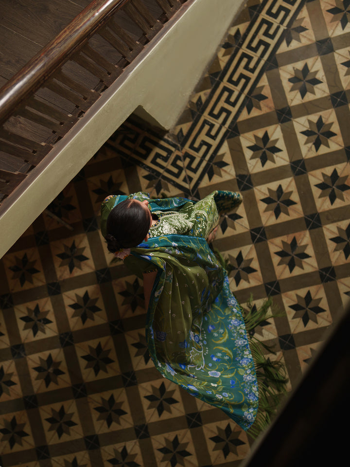 177-A | 3 PC Lawn Stitched