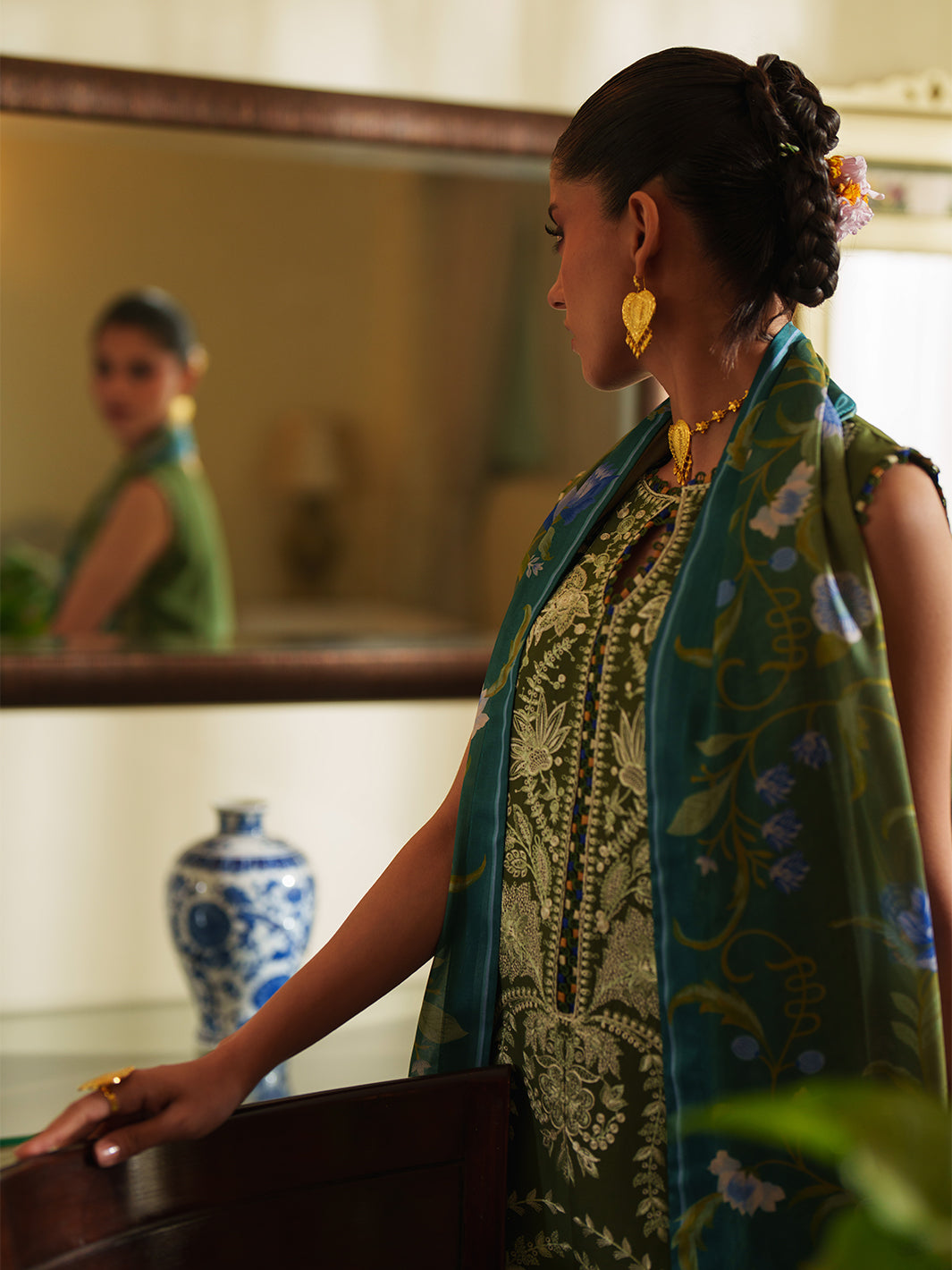 177-A | 3 PC Lawn Stitched