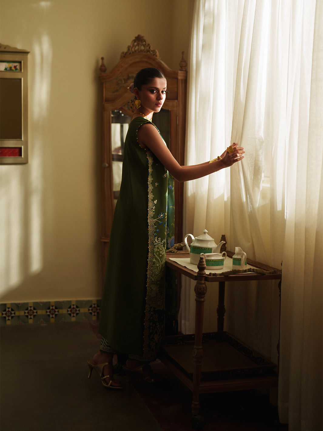 177-A | 3 PC Lawn Stitched