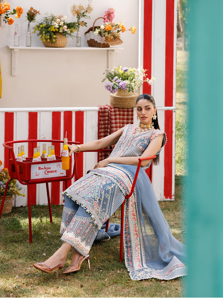 33 - B | 3 PC Luxury Lawn