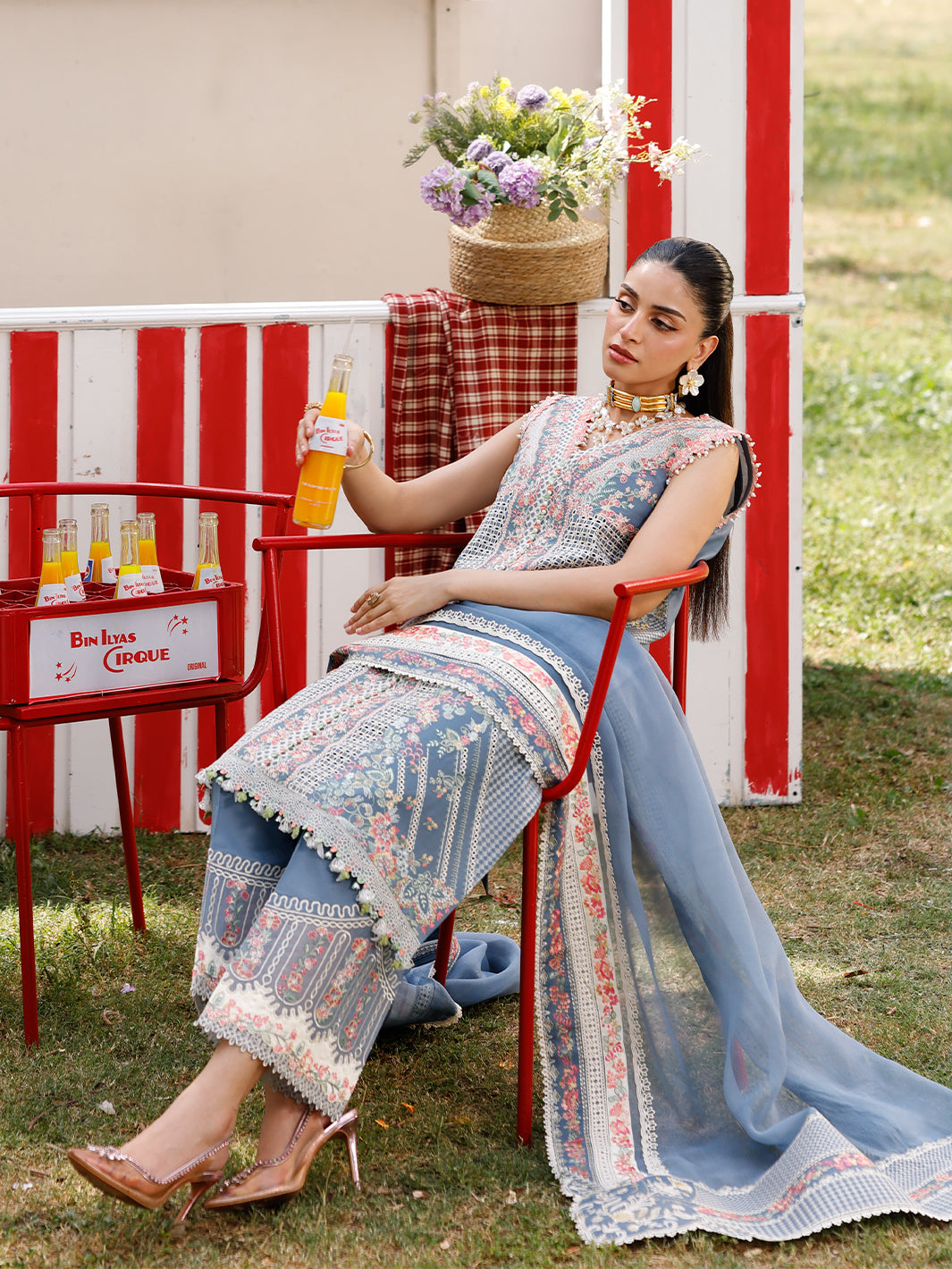 33 - B | 3 PC Luxury Lawn