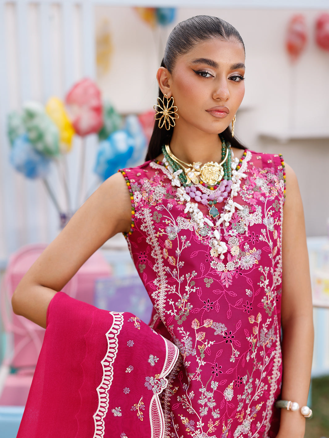 35 - B | 3 PC Luxury Lawn