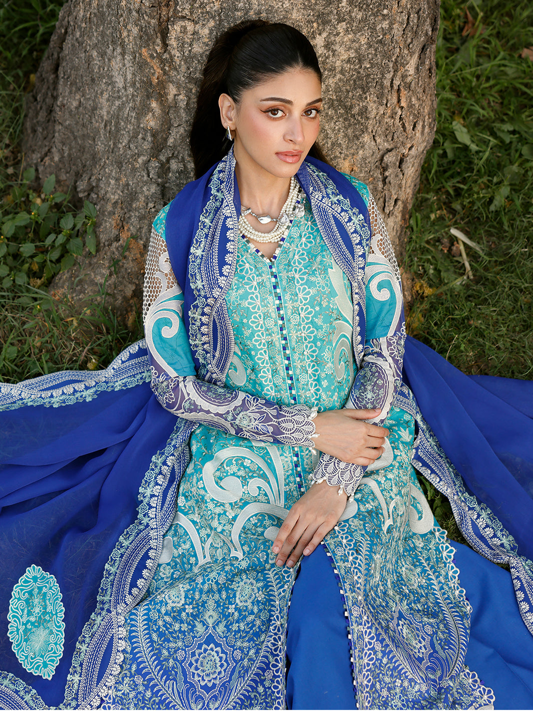 36 - A | 3 PC Luxury Lawn