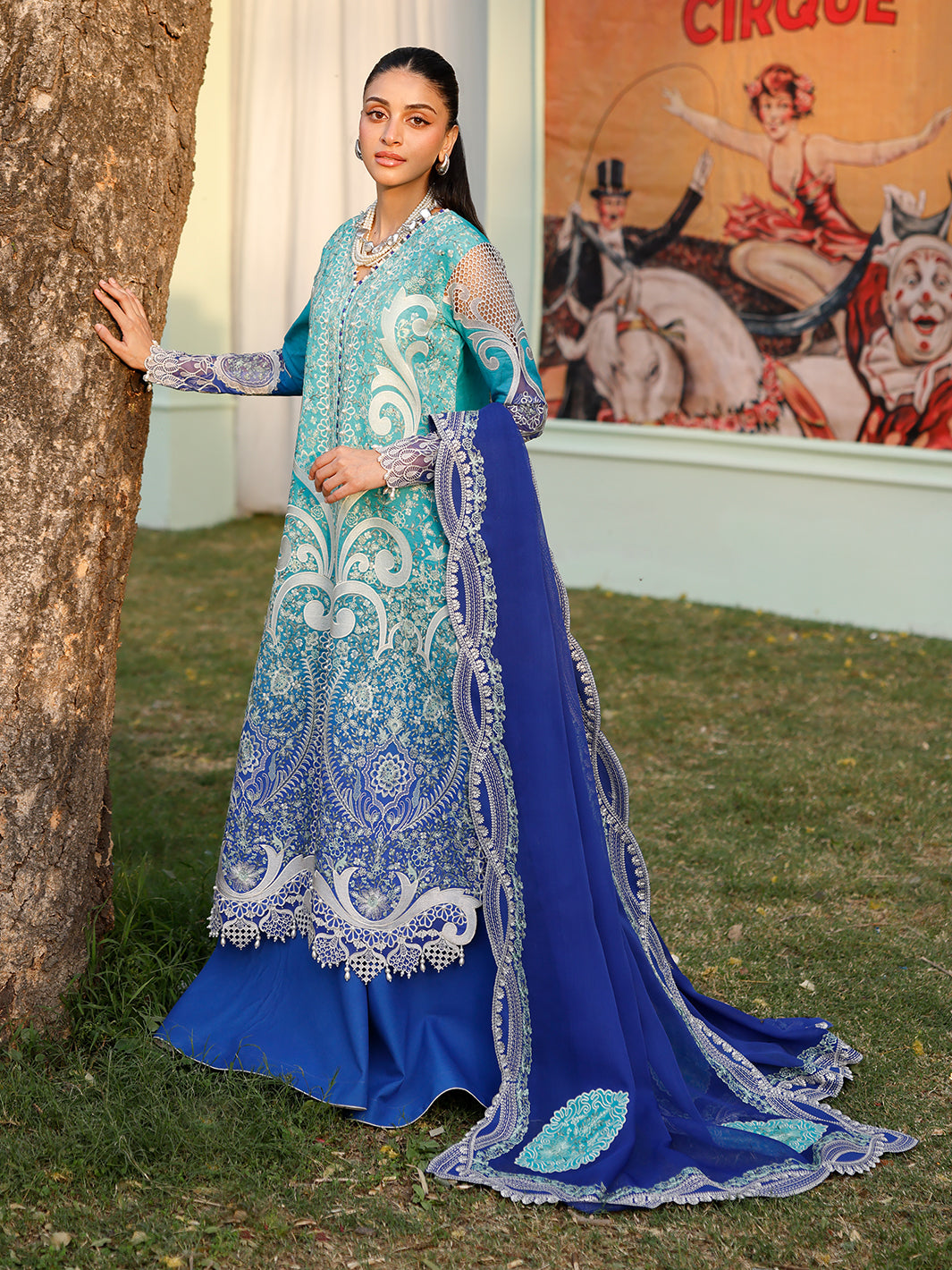 36 - A | 3 PC Luxury Lawn