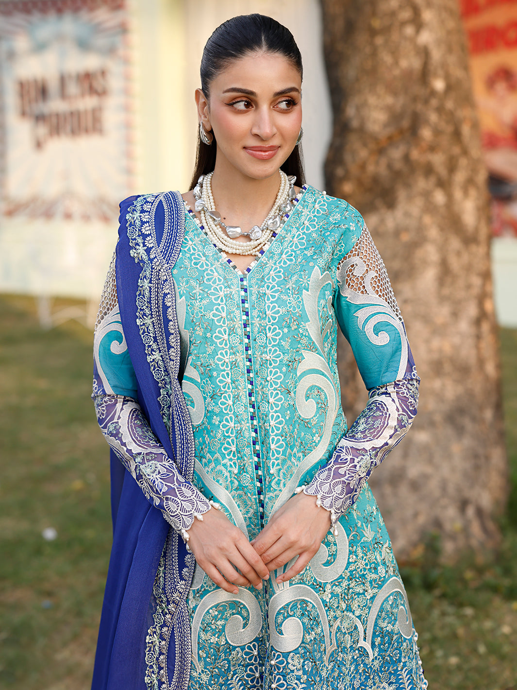 36 - A | 3 PC Luxury Lawn