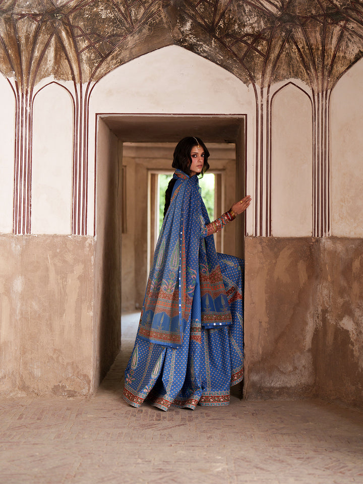 503-A | 3 PC Luxury Lawn