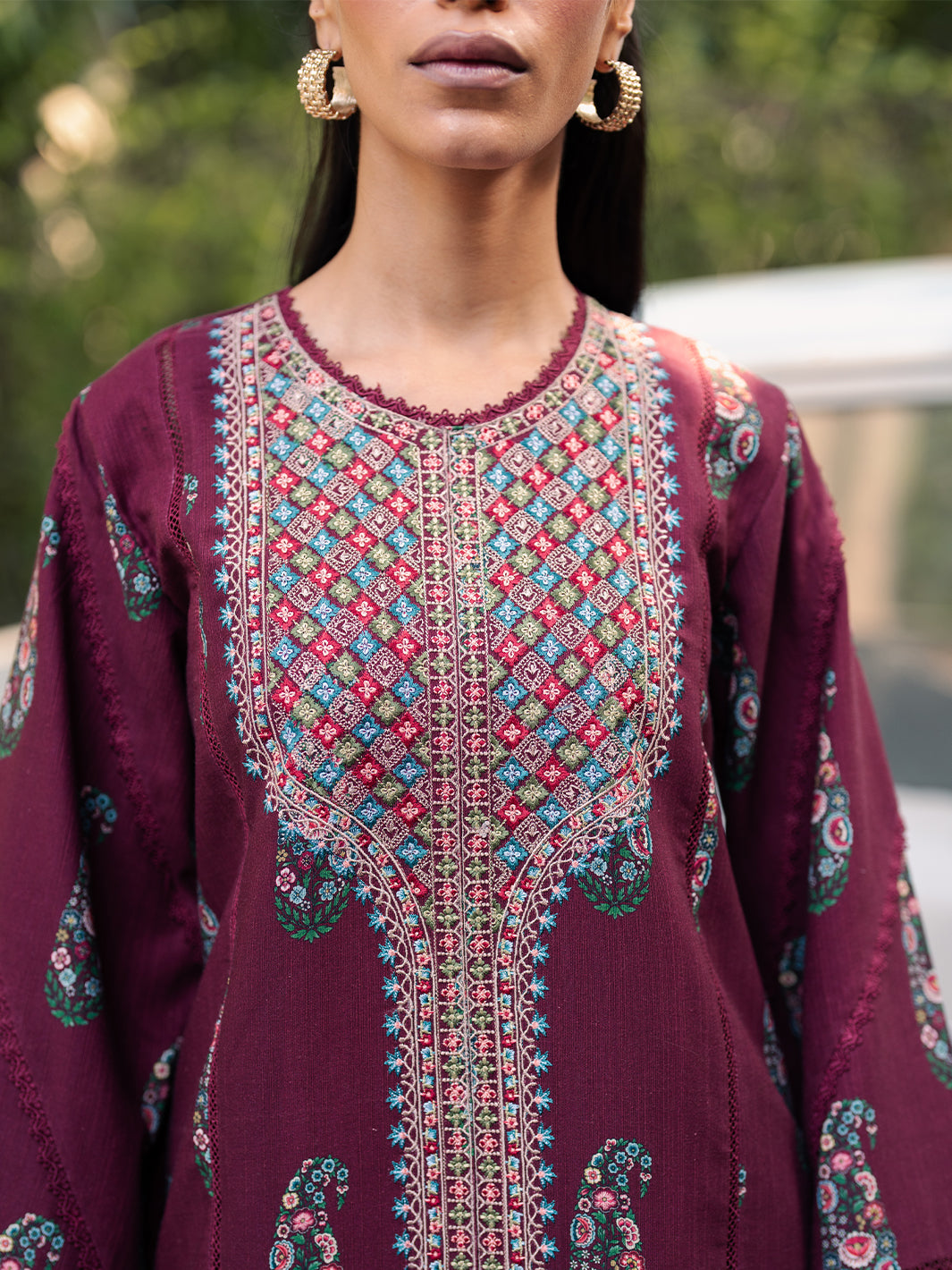 57 - A | 3 PC Khaddar Unstitched