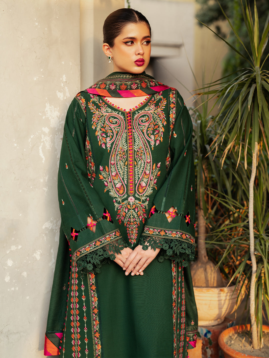 54 - B | 3 PC Khaddar Unstitched