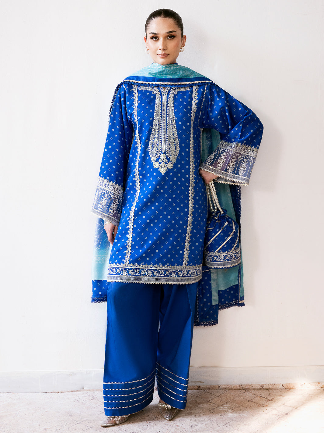 72-A | 3 PC Lawn Unstitched