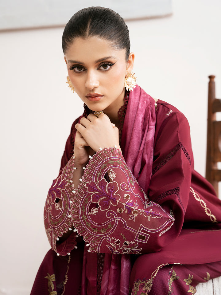 76-B | 3 PC Lawn Unstitched
