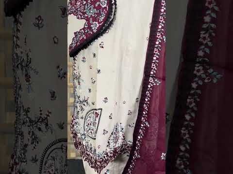 175-A | 3 PC Lawn Stitched