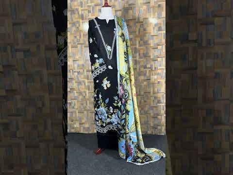 L71-B | 3 PC Lawn Stitched