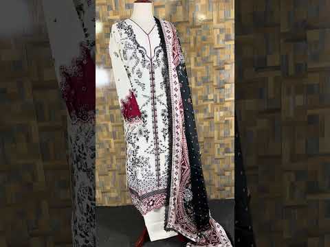 171-A | 3 PC Lawn Stitched